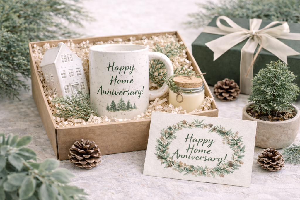 Evergreen home anniversary gifts